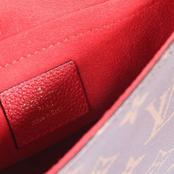 Louis Vuitton Monogram Canvas & Cerise Leather Saint-Placide Bag - Picture 9 of 9